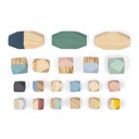 PIEDRAS DE MADERA PARA APILAR