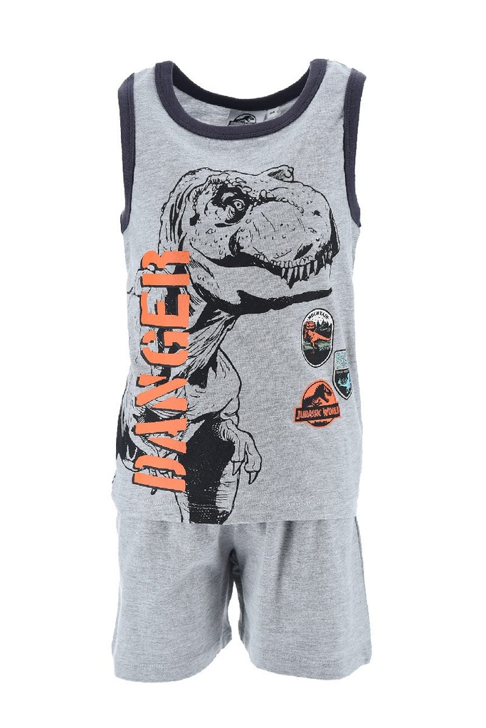 PIJAMA JURASSIC WORLD GRIS T.3