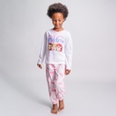 PIJAMA PRINCESAS BLANCO T.3