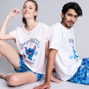 PIJAMA STITCH CORTO T.XXL AZUL