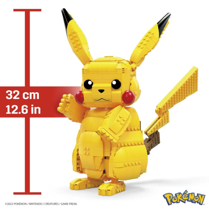 PIKACHU GIGANTE MEGA CONST.