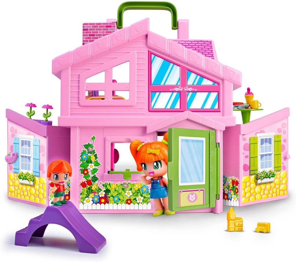 PIN Y PON CASA ROSA MALETIN