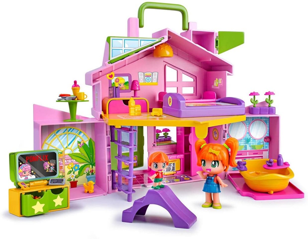 PIN Y PON CASA ROSA MALETIN