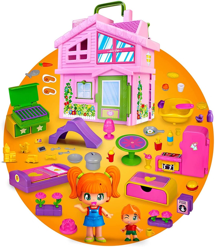 PIN Y PON CASA ROSA MALETIN