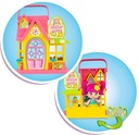 PIN Y PON MINI CASITAS FLORES