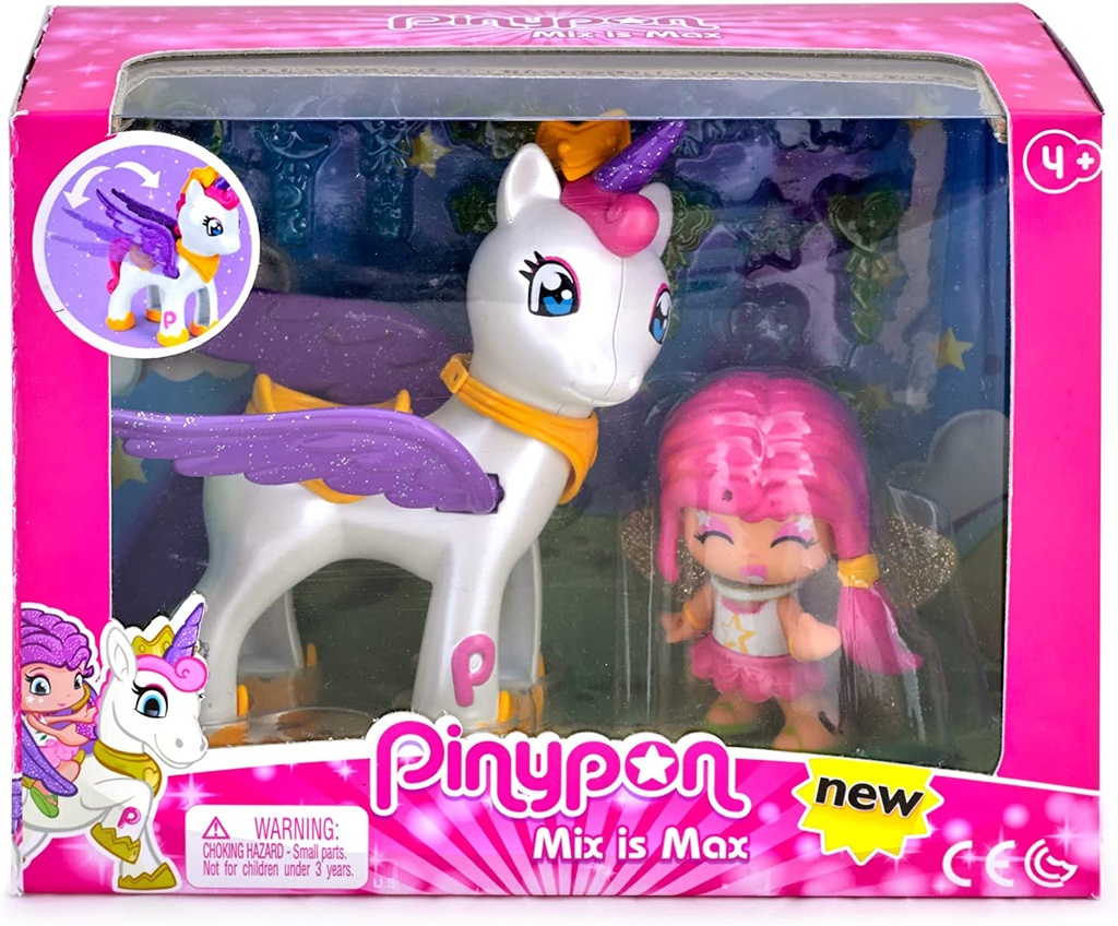 PIN Y PON+UNICORNIO VOLADOR
