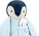 PINGÜINO DE PELUCHE BESUCÓN AZUL