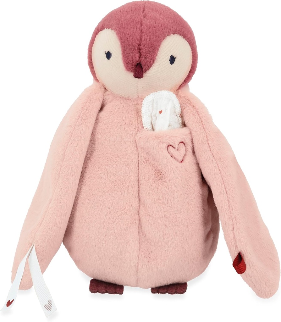 PINGÜINO DE PELUCHE BESUCÓN ROSA