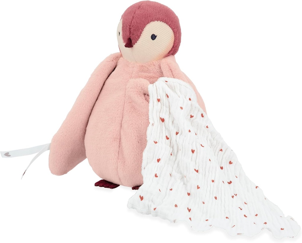 PINGÜINO DE PELUCHE BESUCÓN ROSA