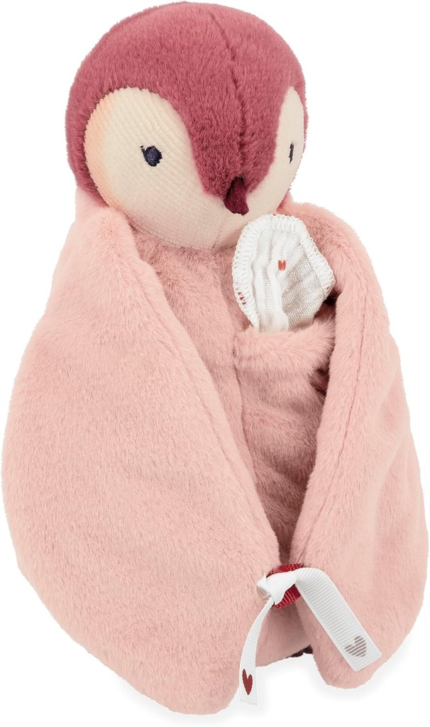PINGÜINO DE PELUCHE BESUCÓN ROSA