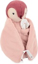 PINGÜINO DE PELUCHE BESUCÓN ROSA