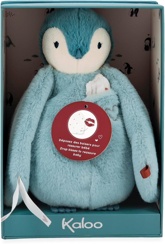 PINGÜINO DE PELUCHE BESUCÓN VERDE
