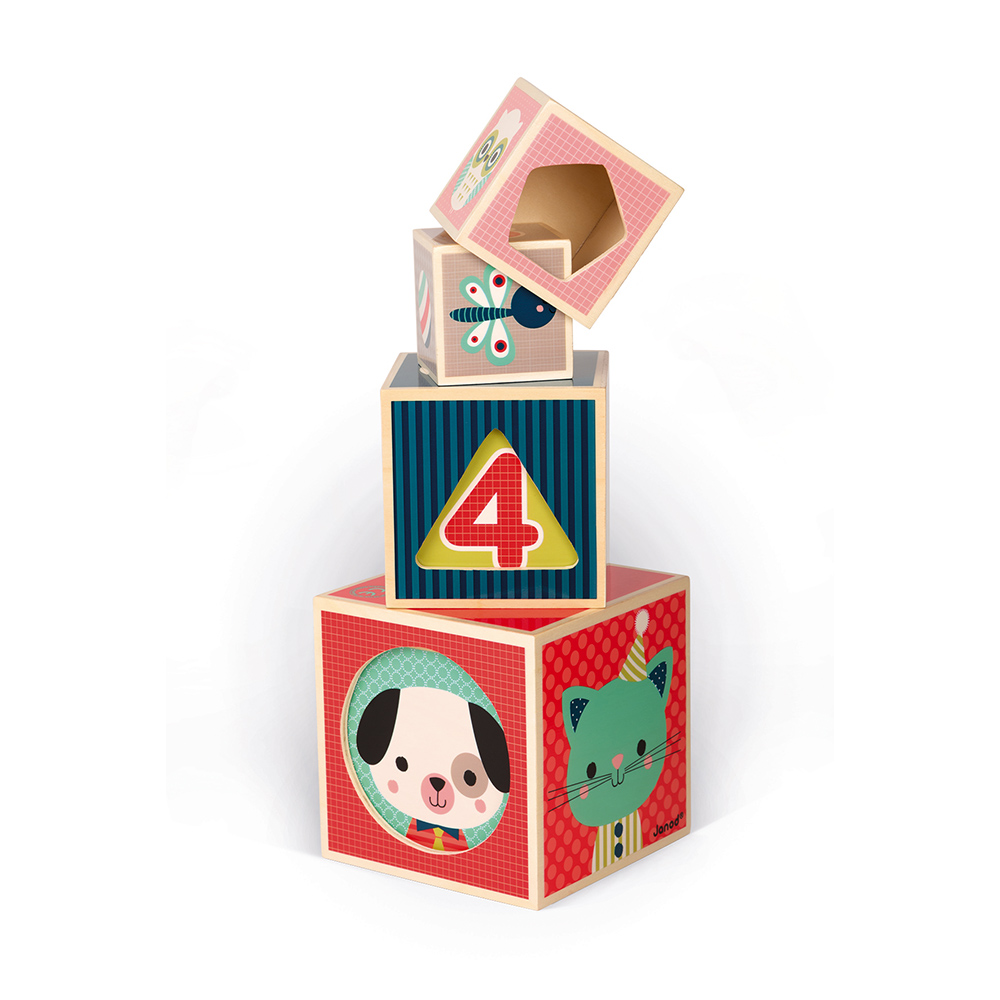 PIRAMIDE 6 CUBOS BABY FOREST