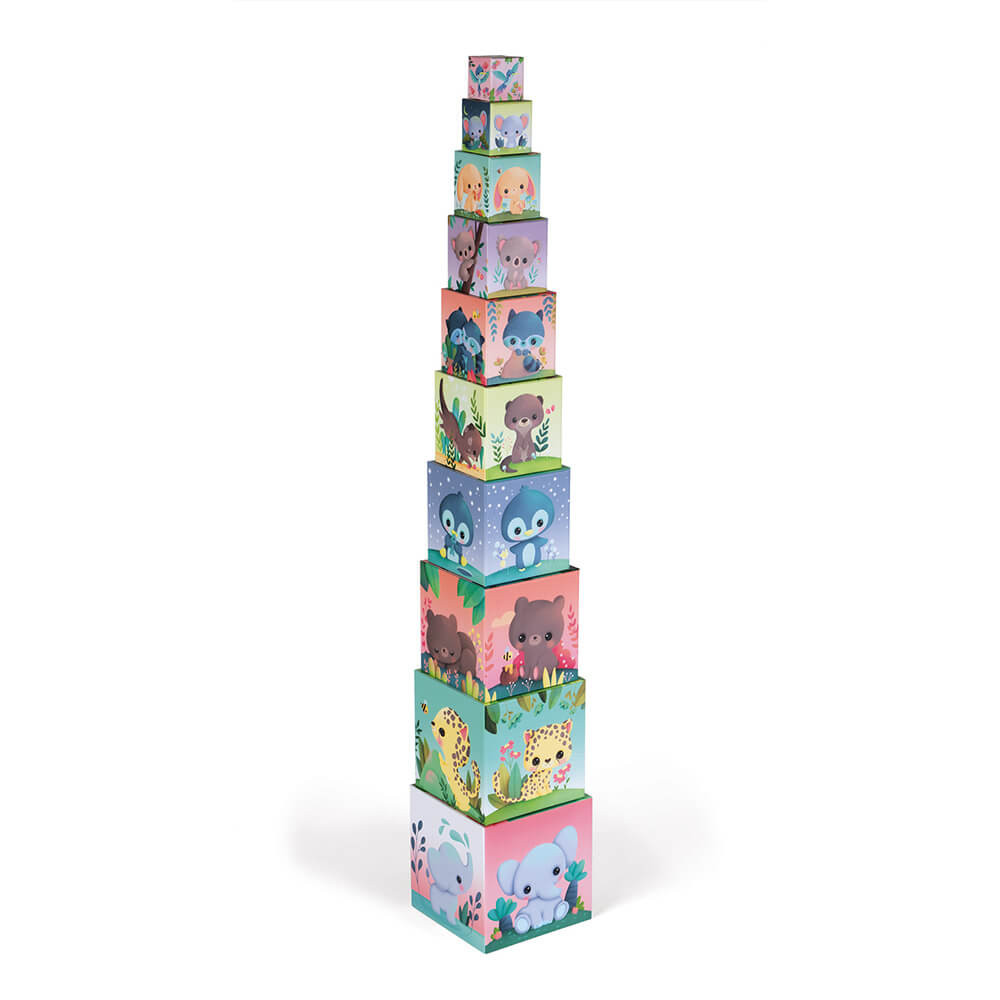 PIRAMIDE CUADRADA ANIMALES