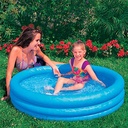 PISCINA 3 AROS AZUL 114x25