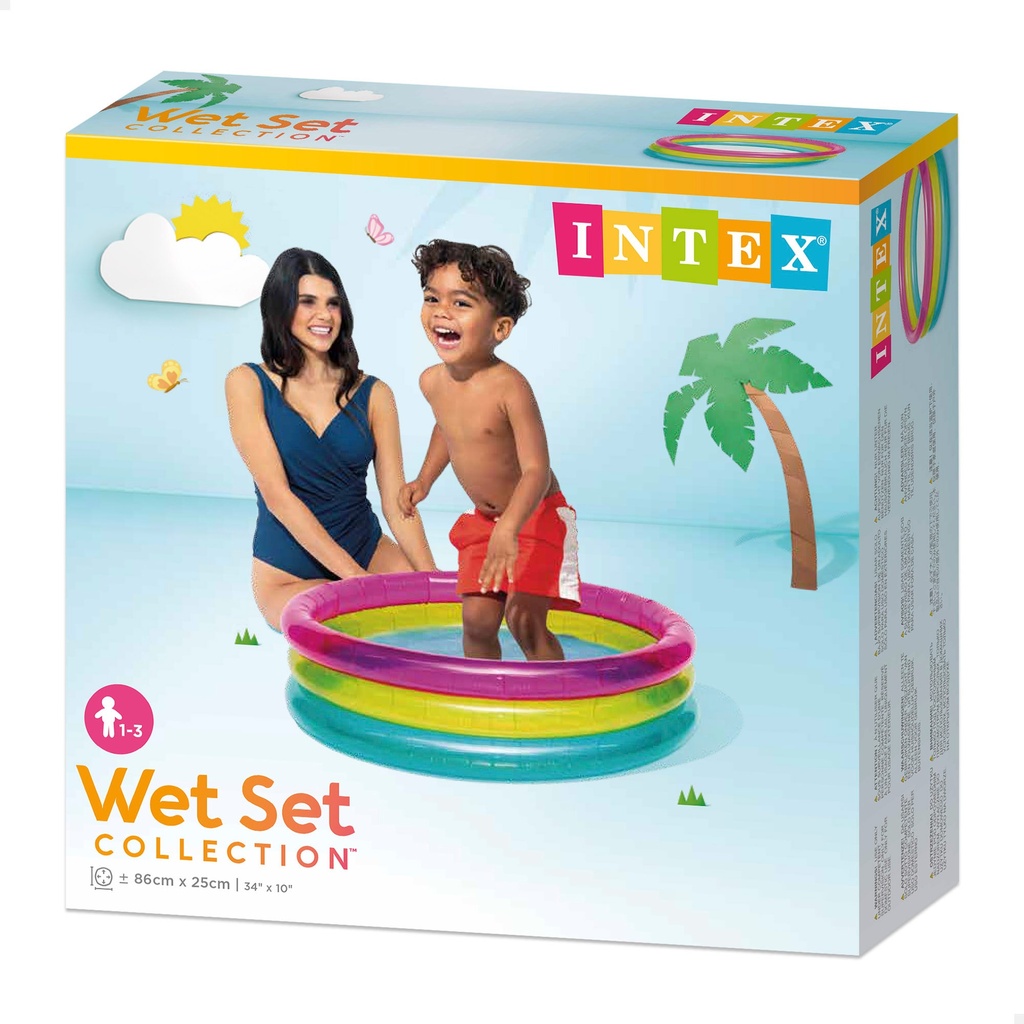 PISCINA ARCOIRIS 86x25