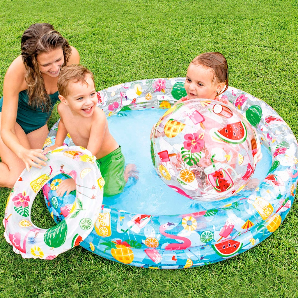 PISCINA HINCHABLE+FLOTADOR