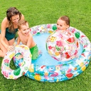 PISCINA HINCHABLE+FLOTADOR