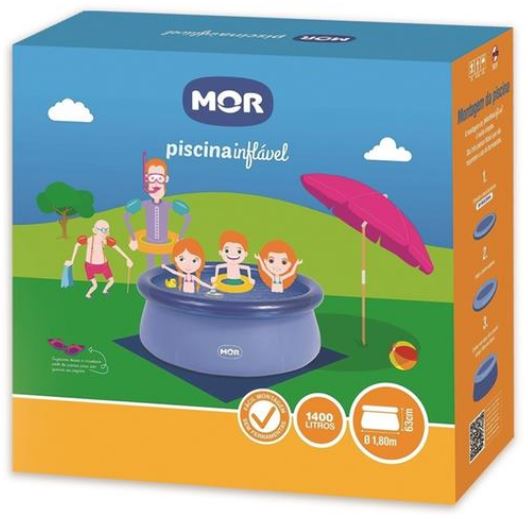 PISCINA INFLABLE 1400 L.180x63