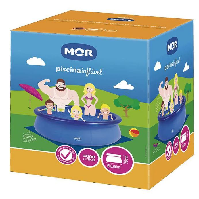 PISCINA INFLABLE 4600 L.300x76