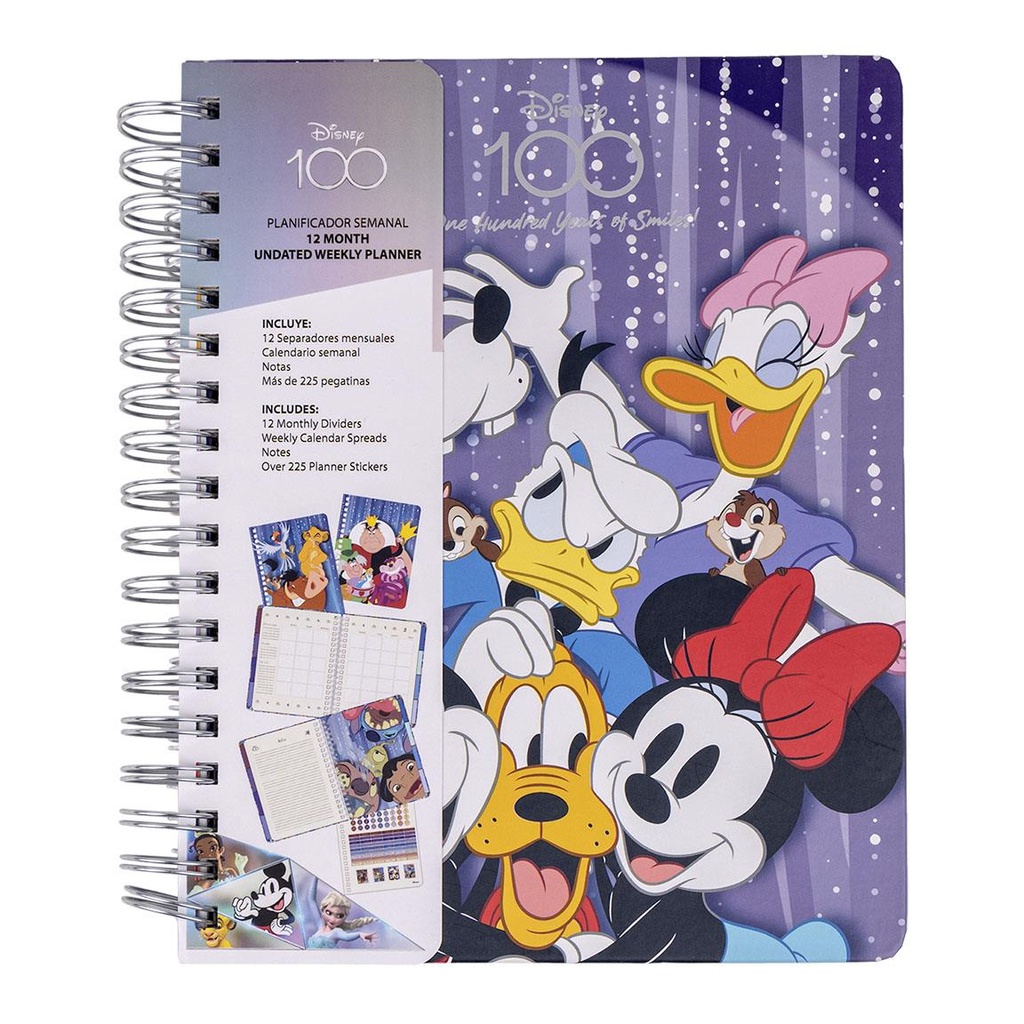 PLANIFICADOR SEMANAL DISNEY