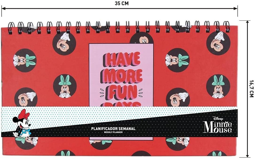 PLANIFICADOR SEMANAL MINNIE