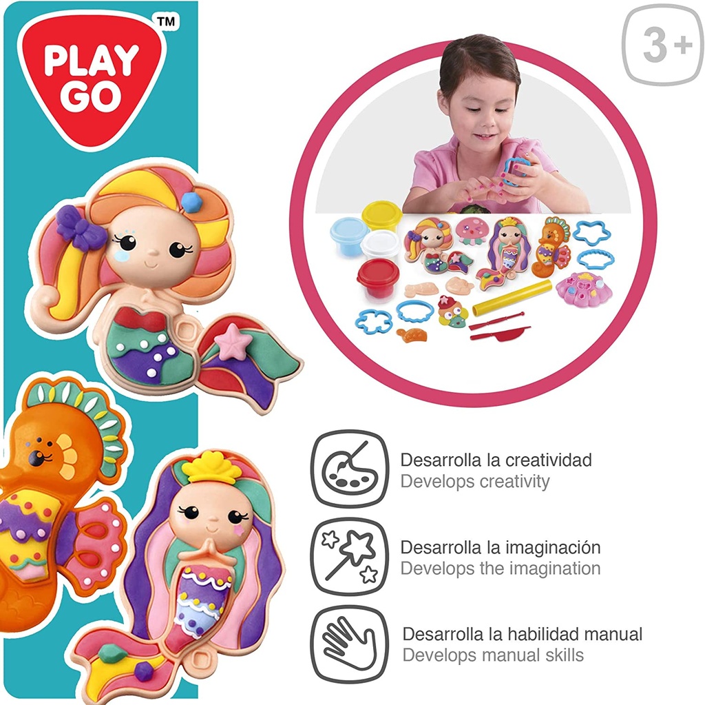 PLASTILINA PRINCESAS & SIRENAS