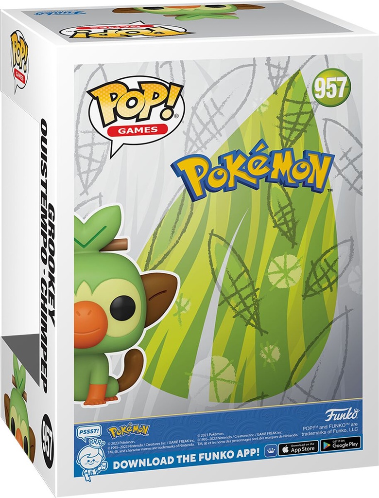 POKEMON-POP GAMES GROOKEY