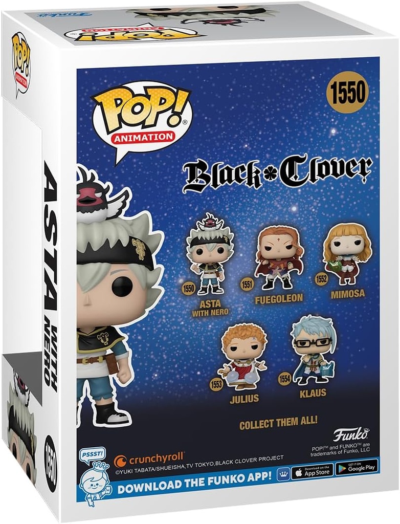 POP BLACK COVER - ASTA W/NERO