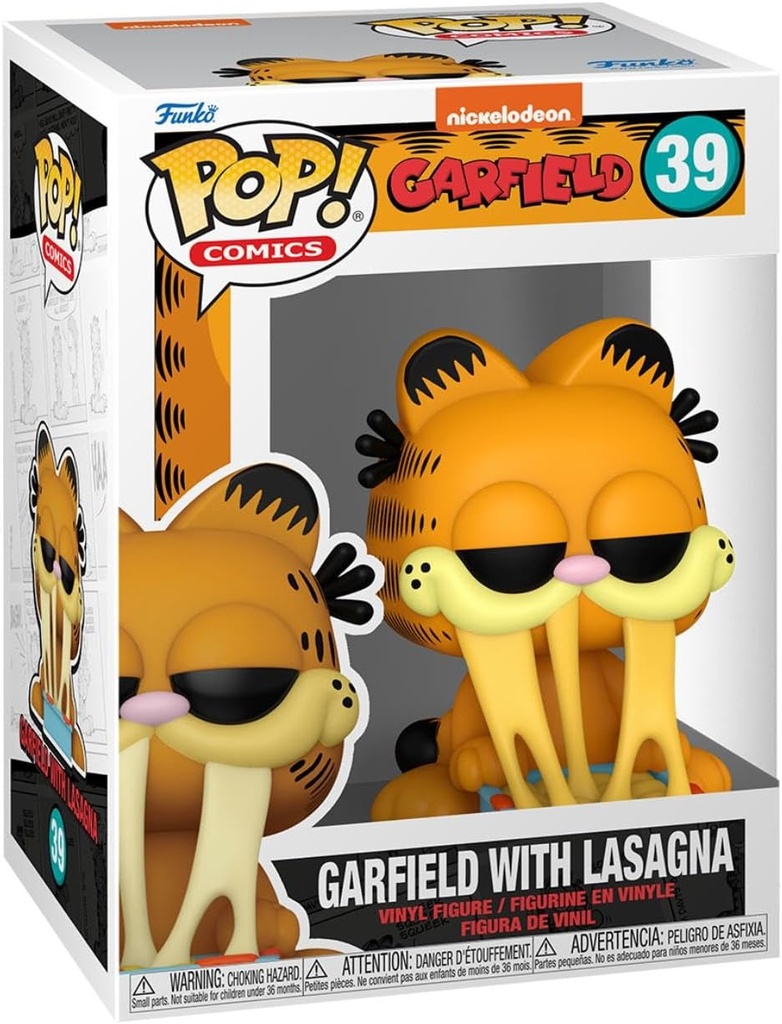 POP GARFIELD C/LASAGNA
