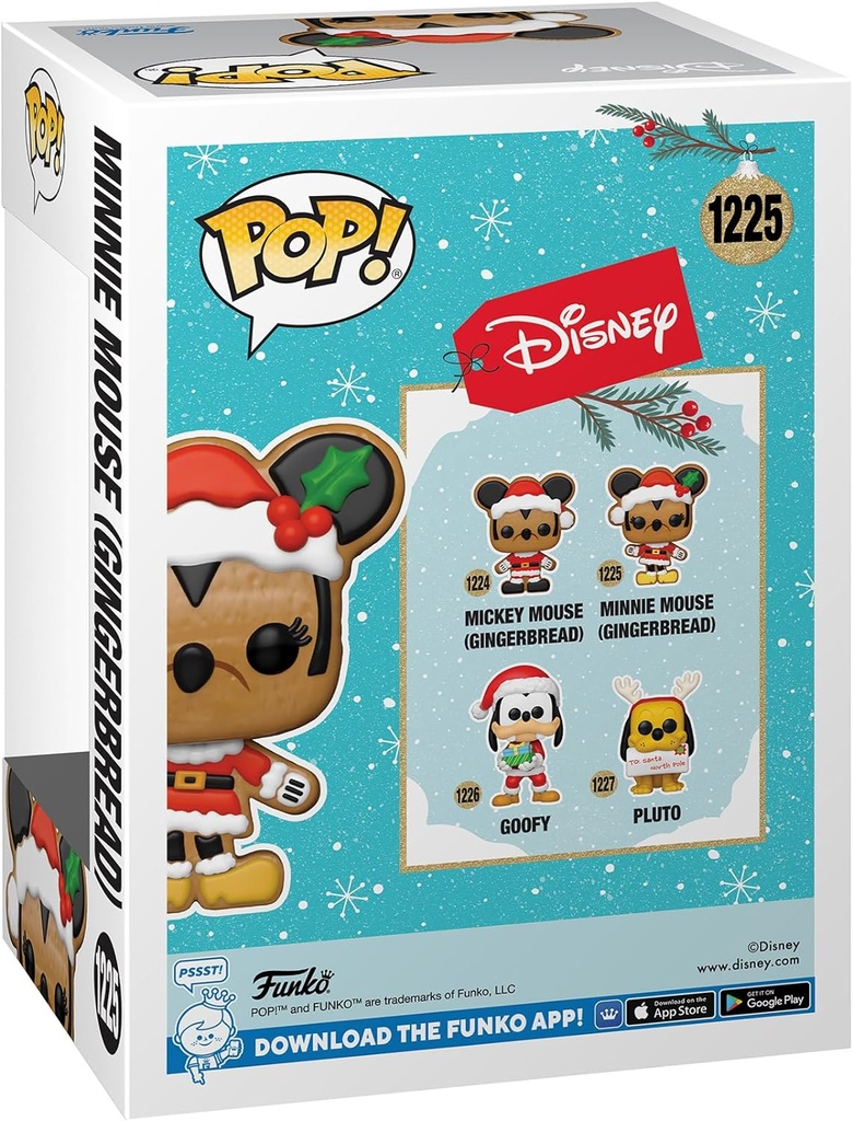 POP SANTA MINNIE(GINGERBREAD)