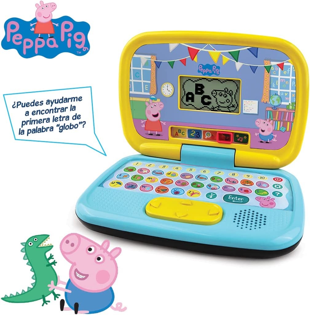 PORTATIL APRENDIZAJE PEPPA PIG