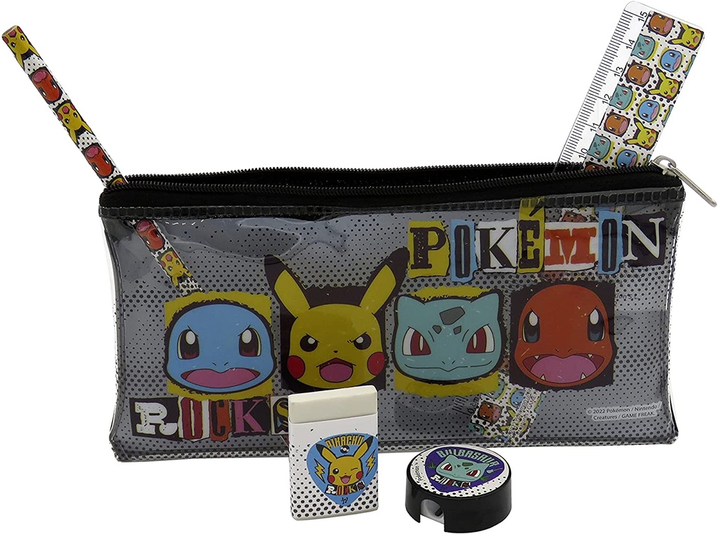PORTATODO POKEMON C/MAT.ESC.