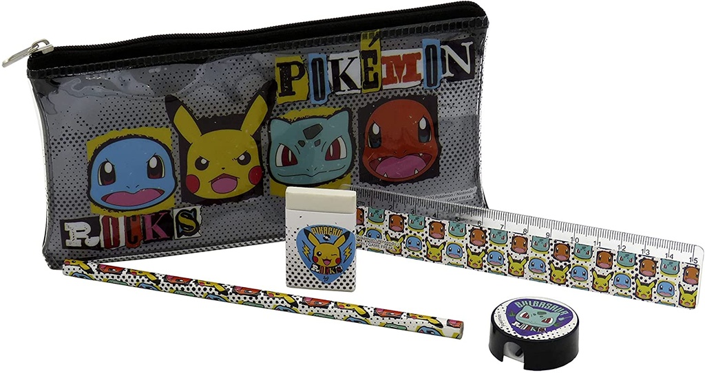 PORTATODO POKEMON C/MAT.ESC.