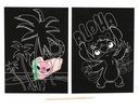 POSTER RASCA Y DESCUBRE STITCH