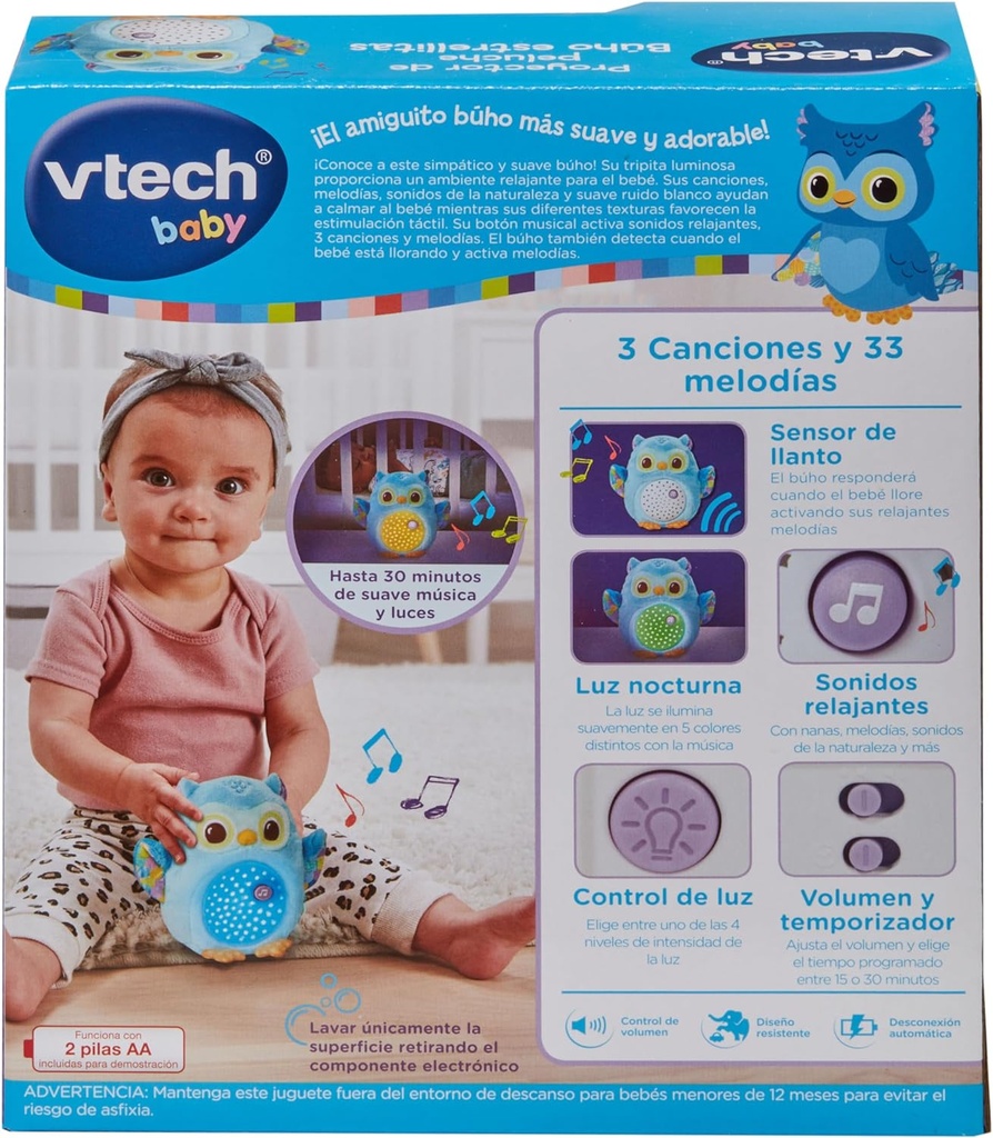 PROYECTOR PELUCHE BUHO EST.