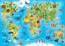 PUZ. 150 MAPAMUNDI ANIMALES
