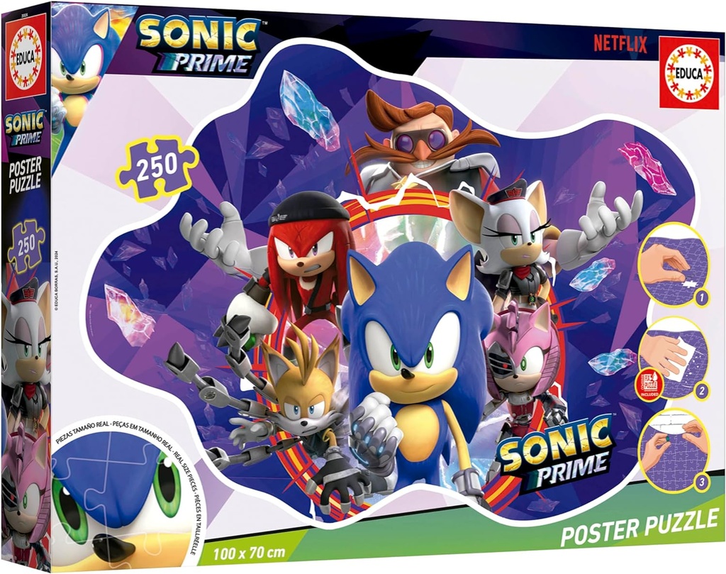 PUZ. 250 SONIC PRIME POSTER