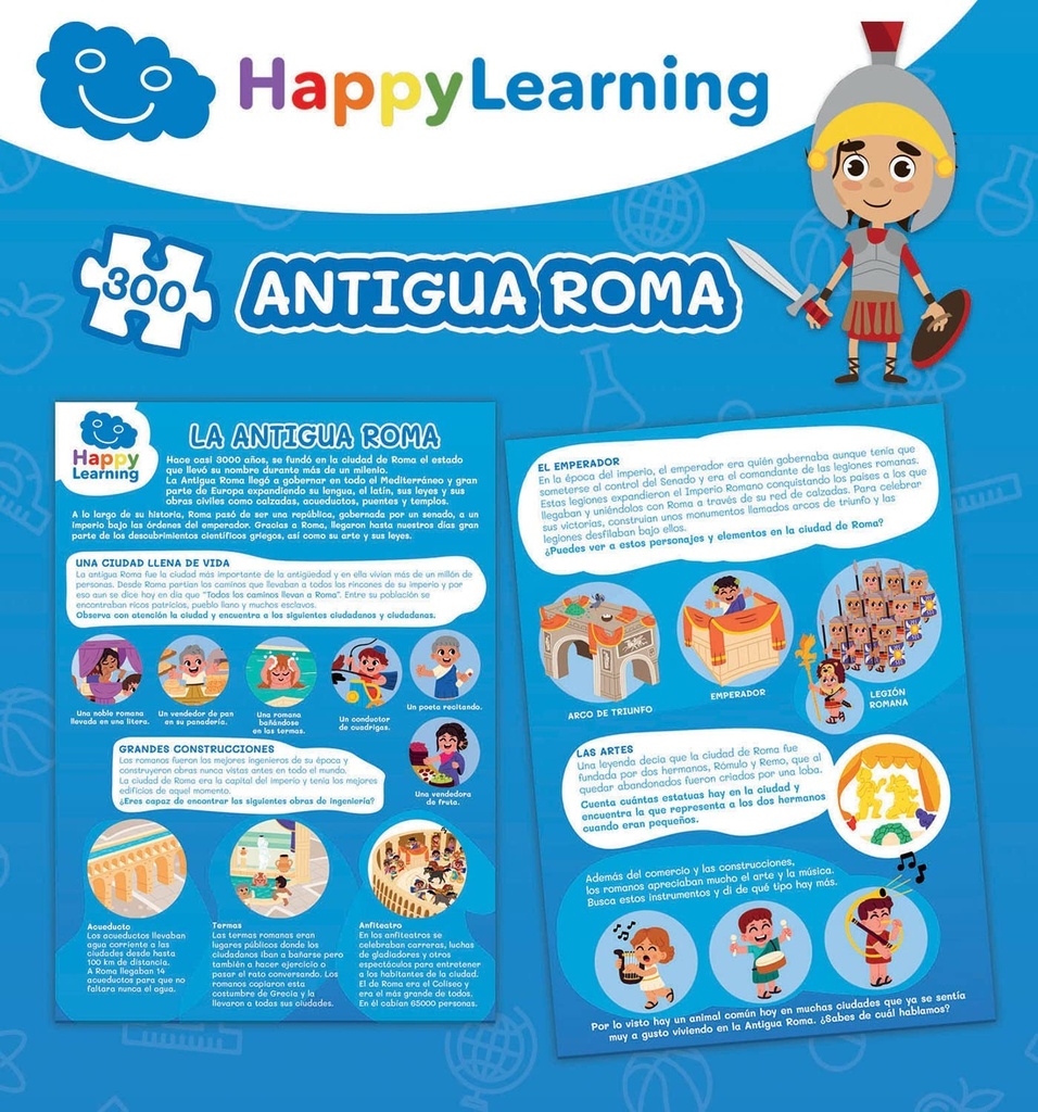 PUZ. 300 ANTIGUA ROMA-HAPPY L.