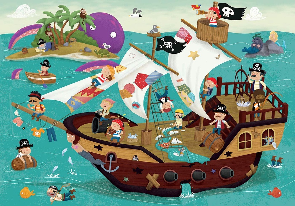 PUZ. 50 BARCO PIRATA DETECTIVES