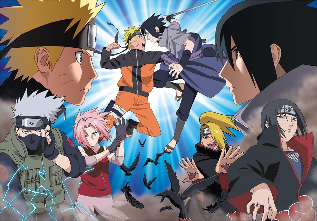 PUZ. 500 ANIME CUBE NARUTO