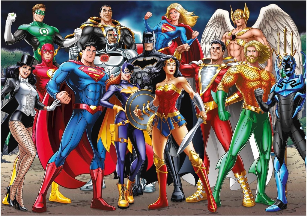 PUZ. 500 JUSTICE LEAGUE DC COM.