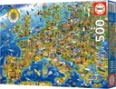 PUZ. 500 MAPA DE EUROPA