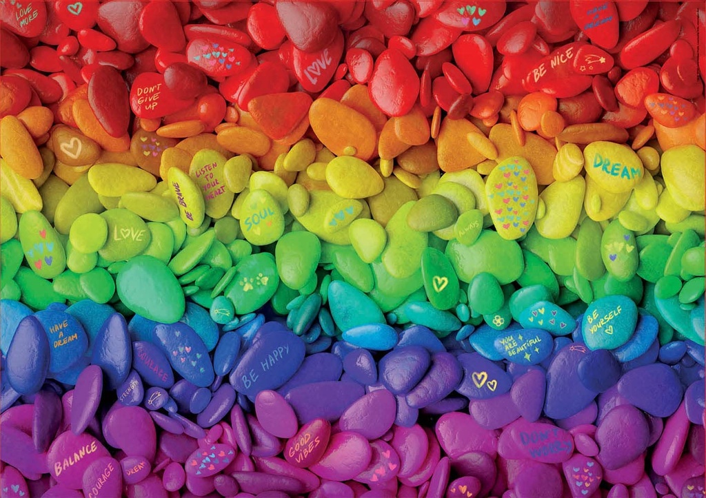 PUZ. 500 PIEDRAS DE COLORES