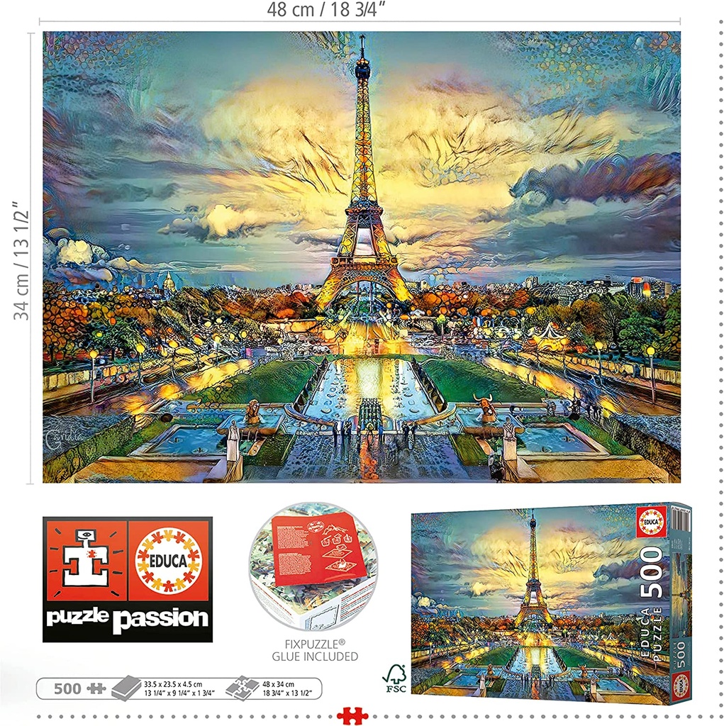 PUZ. 500 TORRE EIFFEL