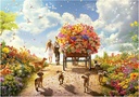 PUZ.1000 CARRO DE FLORES