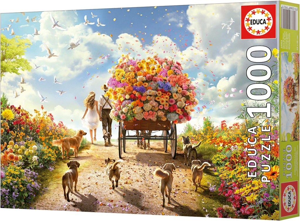 PUZ.1000 CARRO DE FLORES