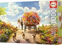 PUZ.1000 CARRO DE FLORES
