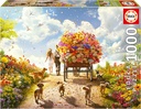 PUZ.1000 CARRO DE FLORES