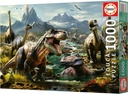 PUZ.1000 DINOSAURIOS FEROCES